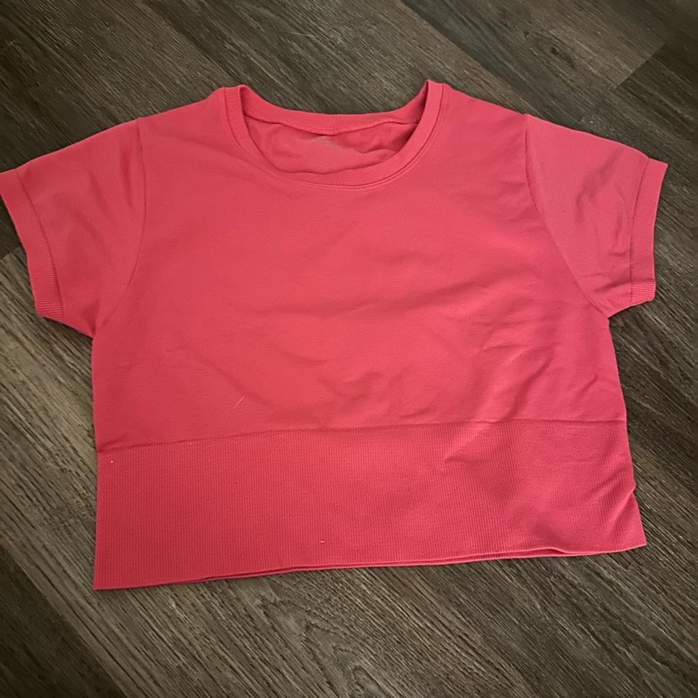 aerie seamless crop top- Offline by aerie sidewalk seamless cropped T-Shirt
